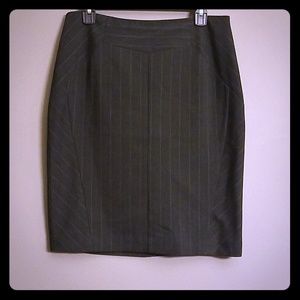 NWOT Worthington Size 8 Pin Striped, Lined Skirt
